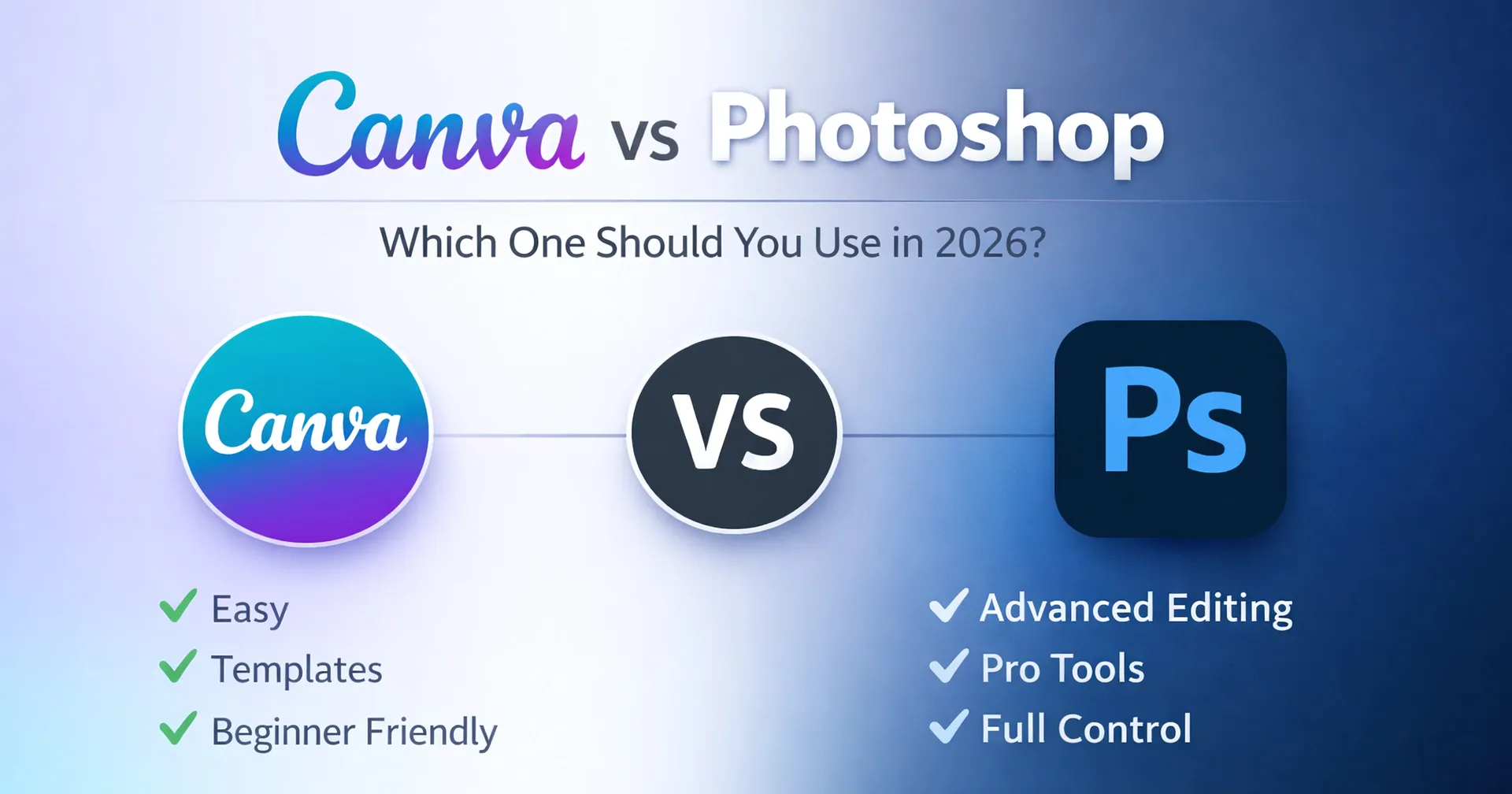 Canva vs Photoshop
